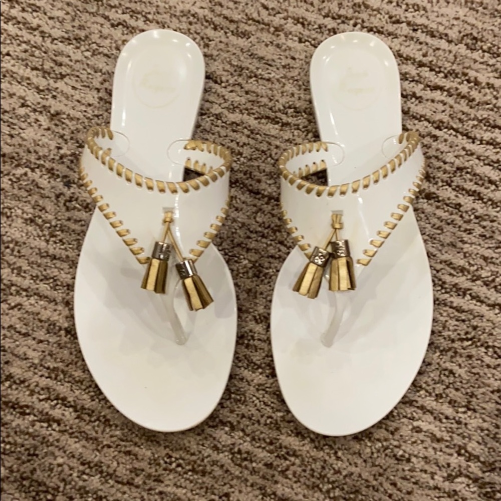 Jack Rogers jelly sandal